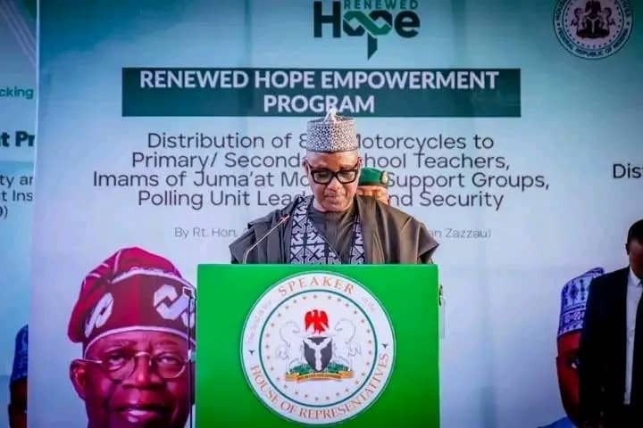 Speaker Launches Renewed Hope Empowerment Program